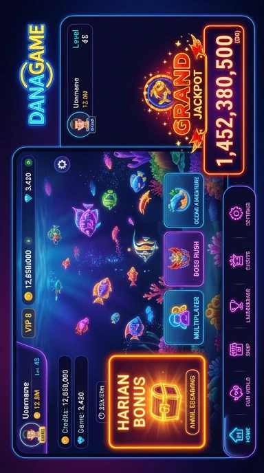 danagame — cuplikan layar ringkas